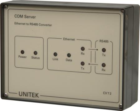CV72, Ethernet til RS485 konverter, UniLock adgangskontrol, Unitek