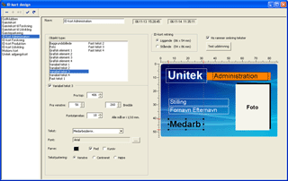 ID-kort design og produktion, UniLock adgangskontrol, Unitek