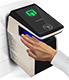 Idemia MorphoWave, 3D berøringsfri biometrilæser, fingeraftrykslæser, UniLock adgangskontrol, Unitek